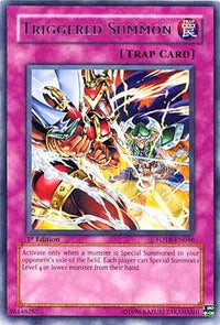 Triggered Summon [FOTB-EN046] Rare - POKÉ JEUX