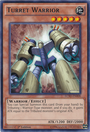 Turret Warrior [LC5D-EN008] Rare - POKÉ JEUX