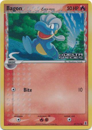 Bagon (57/113) (Delta Species) (Stamped) [EX: Delta Species] - POKÉ JEUX