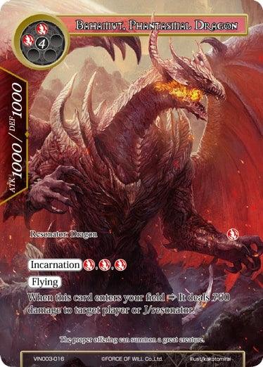 Bahamut, Phantasmal Dragon (VIN003-016) [Vingolf 3: Ruler All Stars] - POKÉ JEUX