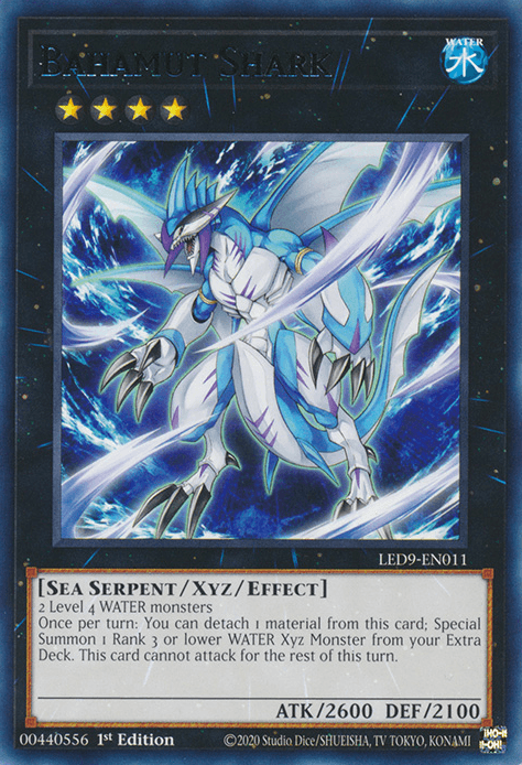 Bahamut Shark [LED9-EN011] Rare - POKÉ JEUX