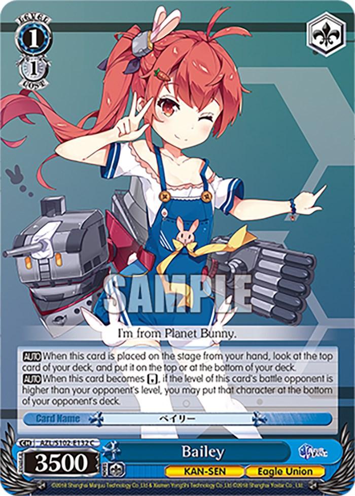 Bailey (AZL/S102-E132 C) [Azur Lane] - POKÉ JEUX