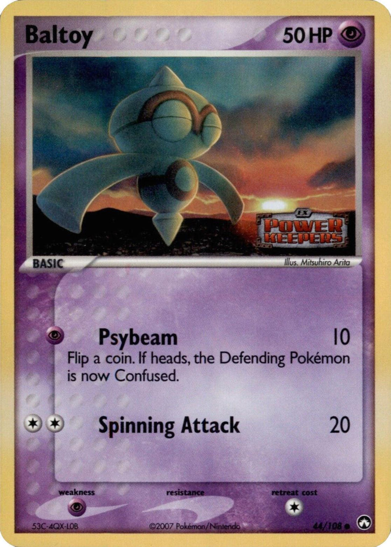 Baltoy (44/108) (Stamped) [EX: Power Keepers] - POKÉ JEUX