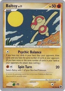 Baltoy LV.11 (60/106) (Psychic Lock - Jason Klaczynski) [World Championships 2008] - POKÉ JEUX