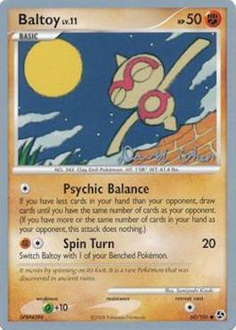 Baltoy LV.11 (60/106) (Stallgon - David Cohen) [World Championships 2009] - POKÉ JEUX