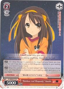 "Bamboo Leaf Rhapsody" Haruhi (SY/WE09-E15) (Foil) [The Melancholy of Haruhi Suzumiya Extra Booster] - POKÉ JEUX