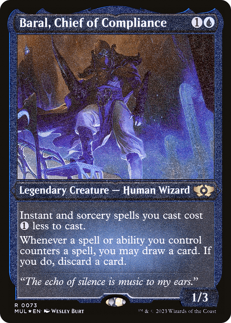 Baral, Chief of Compliance (Foil Etched) [Multiverse Legends] - POKÉ JEUX