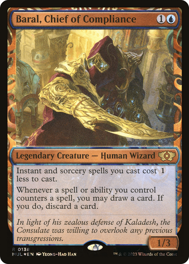 Baral, Chief of Compliance (Halo Foil) [Multiverse Legends] - POKÉ JEUX