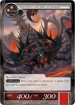 Barbed Volcano Scorpion (3-037) [The Shaft of Light of Valhalla] - POKÉ JEUX