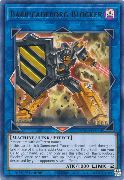 Barricadeborg Blocker [MP20-EN140] Rare - POKÉ JEUX