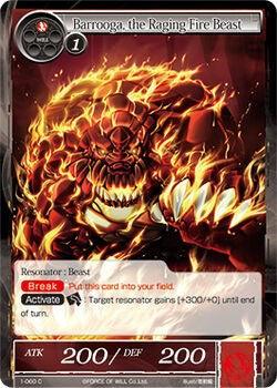 Barrooga, the Raging Fire Beast (1-060) [The Dawn of Valhalla] - POKÉ JEUX