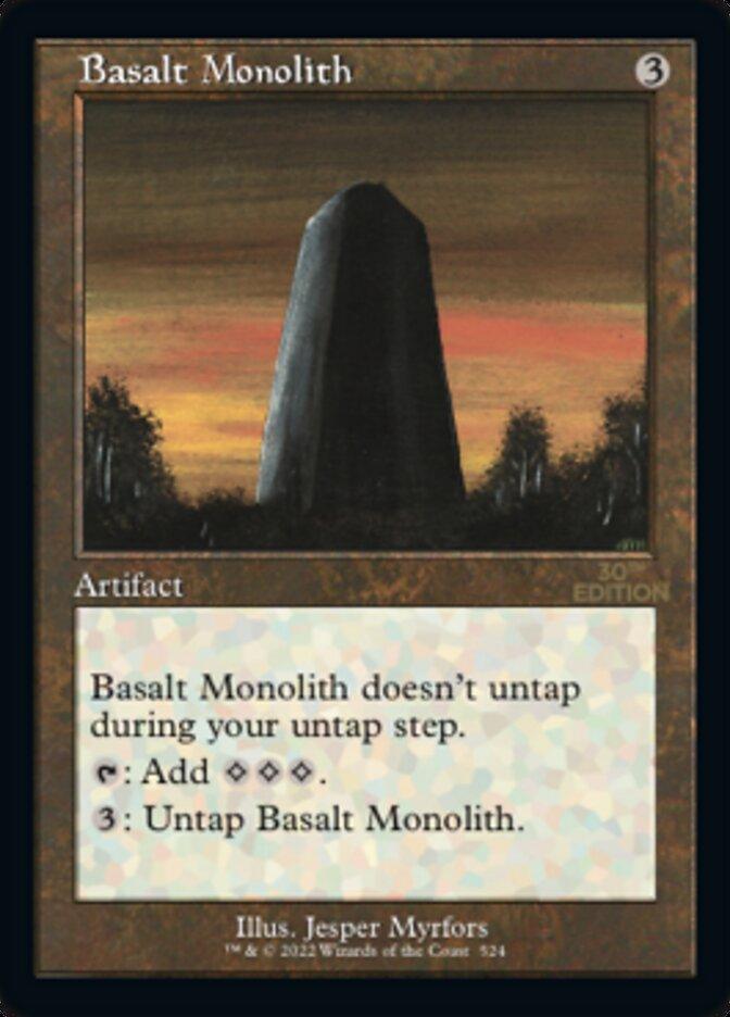 Basalt Monolith (Retro) [30th Anniversary Edition] - POKÉ JEUX