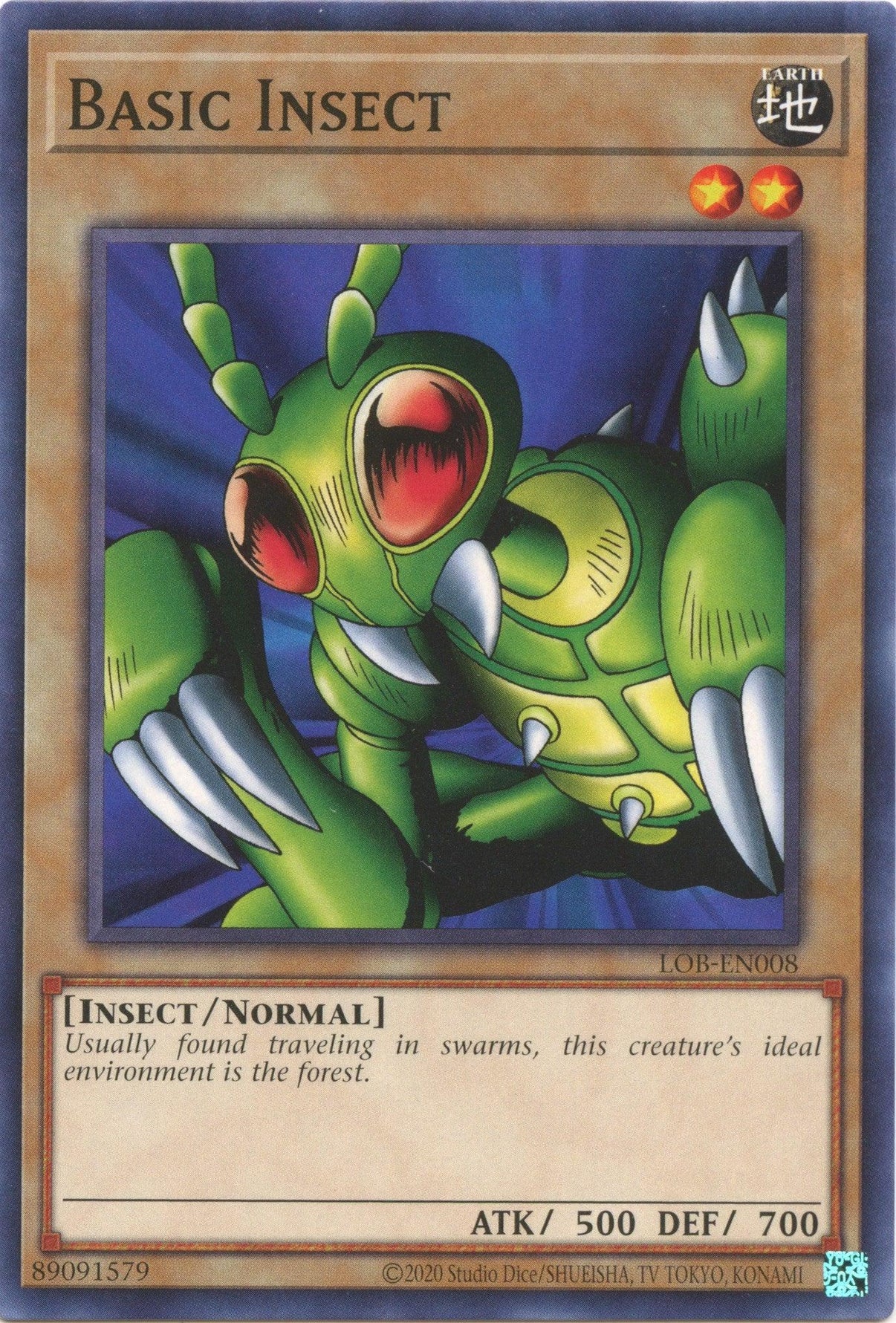 Basic Insect (25th Anniversary) [LOB-EN008] Common - POKÉ JEUX