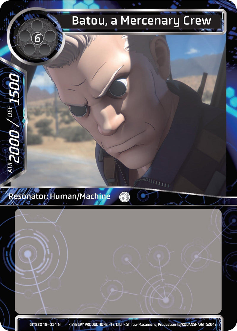 Batou, a Mercenary Crew (GITS2045-014) [Ghost in the Shell SAC_2045] - POKÉ JEUX