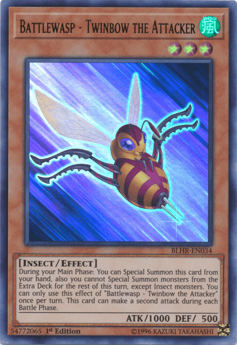 Battlewasp - Twinbow the Attacker [BLHR-EN034] Ultra Rare - POKÉ JEUX