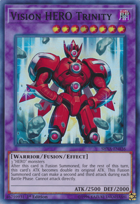 Vision HERO Trinity [SHVA-EN036] Super Rare - POKÉ JEUX