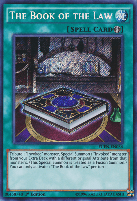 The Book of the Law [FUEN-EN036] Secret Rare - POKÉ JEUX