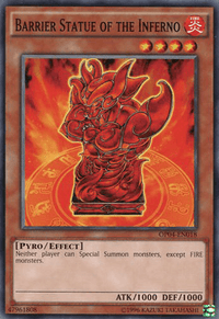 Barrier Statue of the Inferno [OP04-EN018] Common - POKÉ JEUX