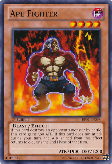 Ape Fighter [BP02-EN093] Mosaic Rare - POKÉ JEUX