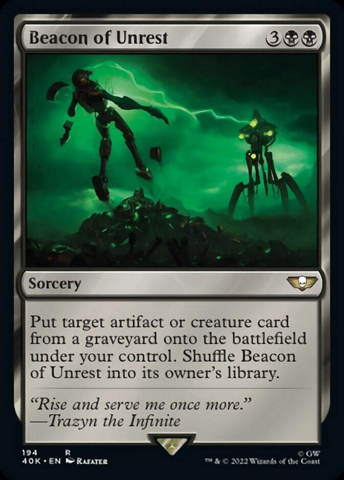 Beacon of Unrest (Surge Foil) [Warhammer 40,000] - POKÉ JEUX