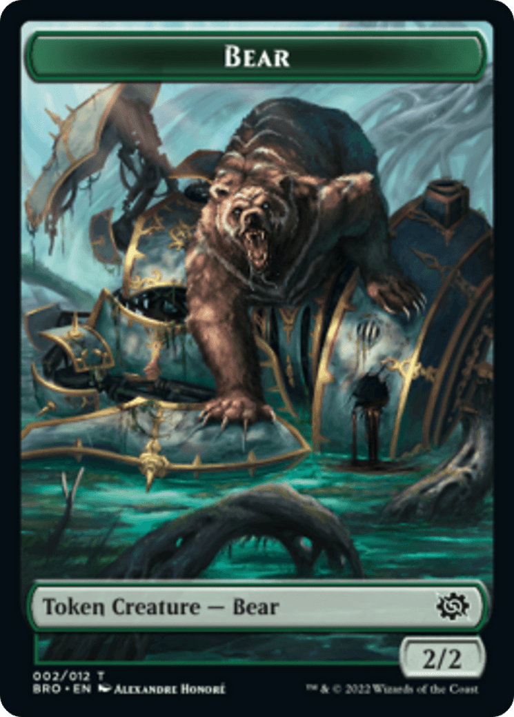 Bear Token [The Brothers' War Tokens] - POKÉ JEUX