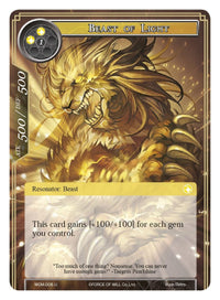 Beast of Light (WOM-006) [Winds of the Ominous Moon] - POKÉ JEUX