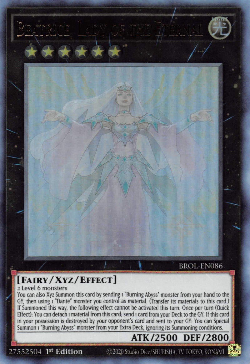 Beatrice, Lady of the Eternal [BROL-EN086] Ultra Rare - POKÉ JEUX