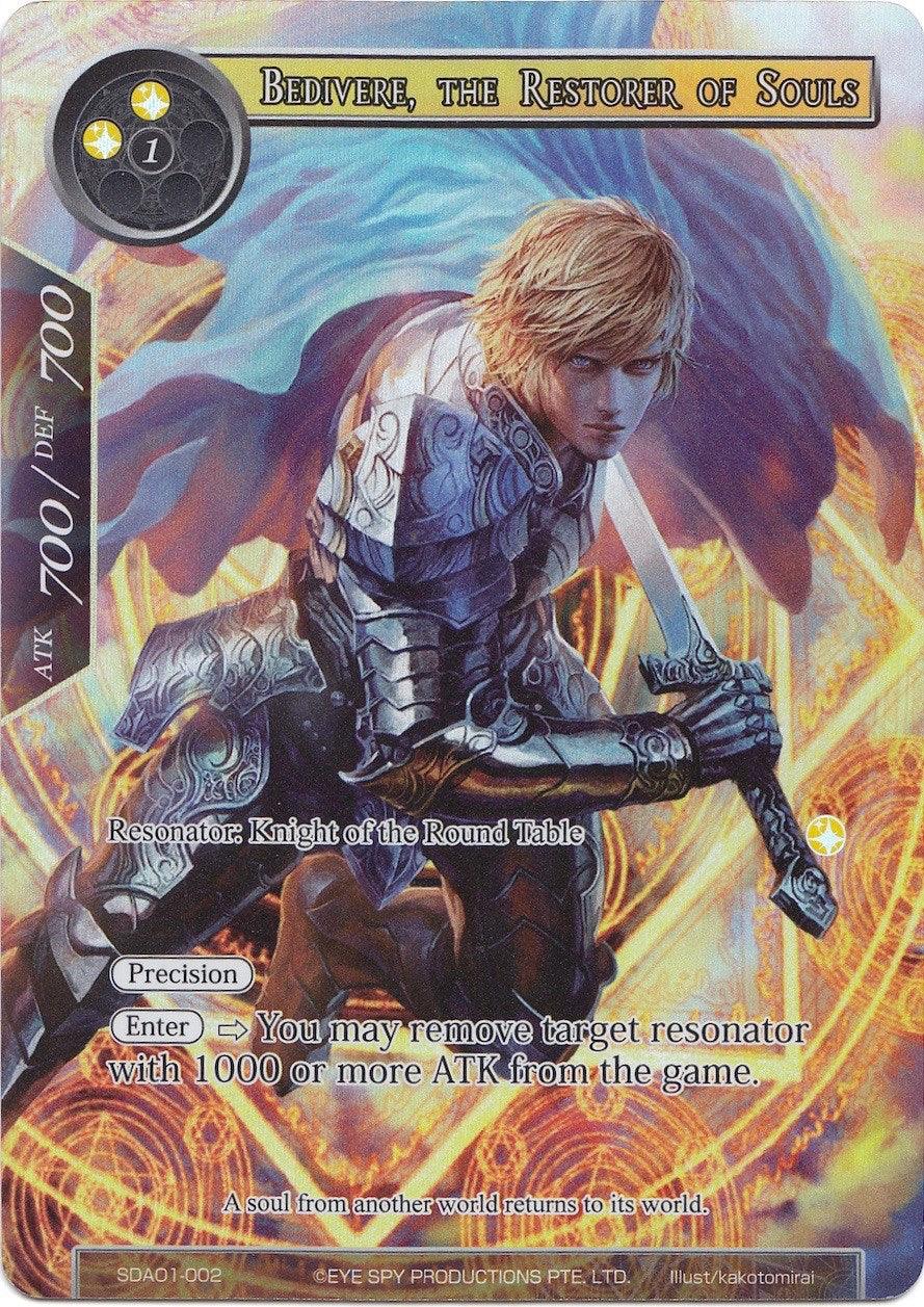 Bedivere, the Restorer of Souls (Full Art) (SDAO1-002) [Alice Origin Starter Deck] - POKÉ JEUX