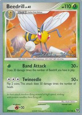 Beedrill LV.41 (13/106) (Luxdrill - Stephen Silvestro) [World Championships 2009] - POKÉ JEUX