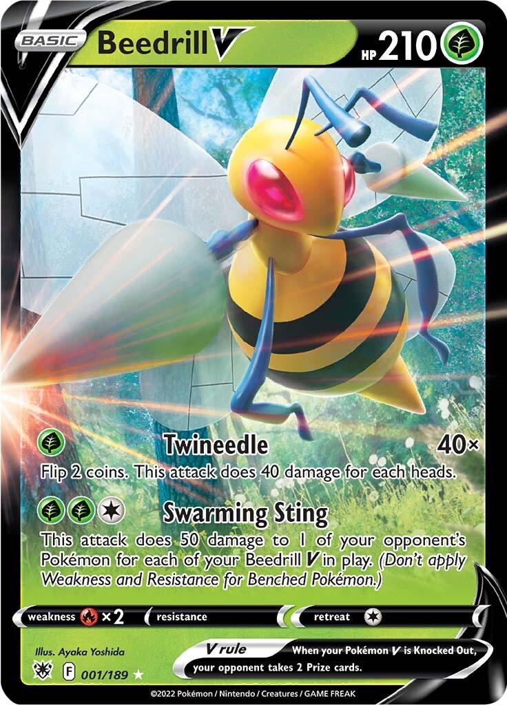 Beedrill V (001/189) [Sword & Shield: Astral Radiance] - POKÉ JEUX