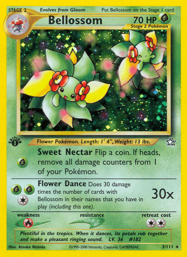 Bellossom (3/111) [Neo Genesis 1st Edition] - POKÉ JEUX