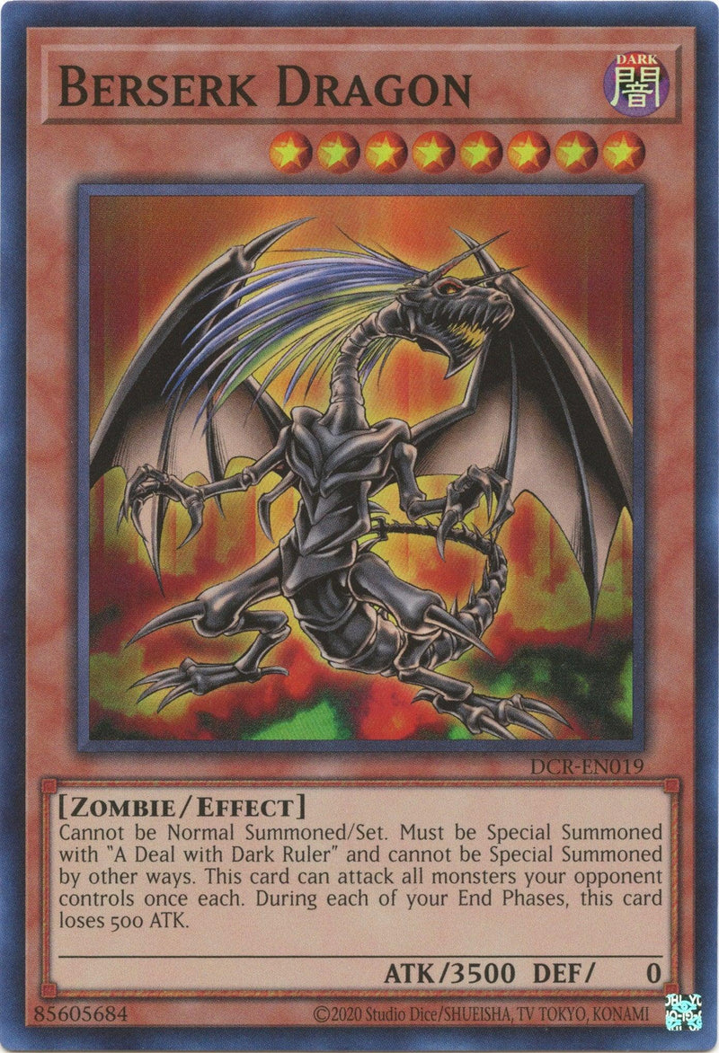 Berserk Dragon (25th Anniversary) [DCR-EN019] Super Rare - POKÉ JEUX