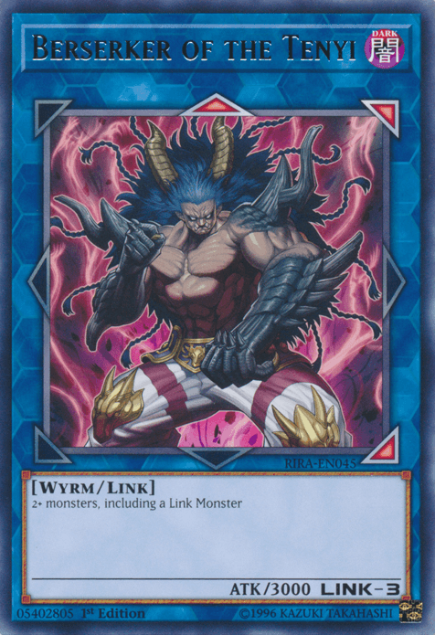 Berserker of the Tenyi [RIRA-EN045] Rare - POKÉ JEUX