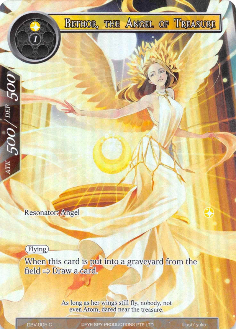 Bethor, The Angel Of Treasure (Full Art) (DBV-005) [The Decisive Battle of Valhalla] - POKÉ JEUX