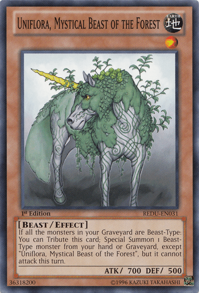 Uniflora, Mystical Beast of the Forest [REDU-EN031] Common - POKÉ JEUX