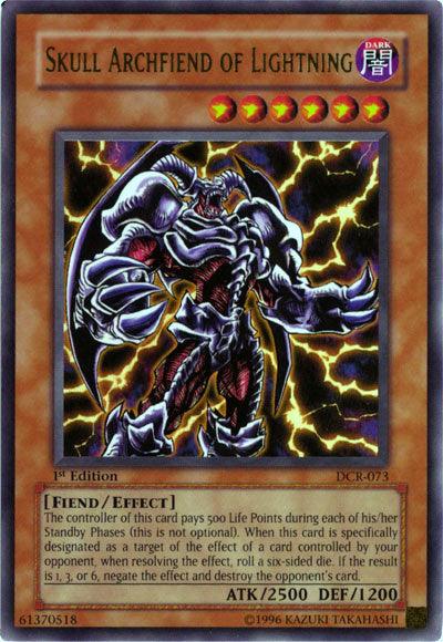 Skull Archfiend of Lightning [DCR-073] Ultra Rare - POKÉ JEUX