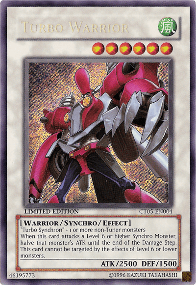 Turbo Warrior [CT05-EN004] Secret Rare - POKÉ JEUX