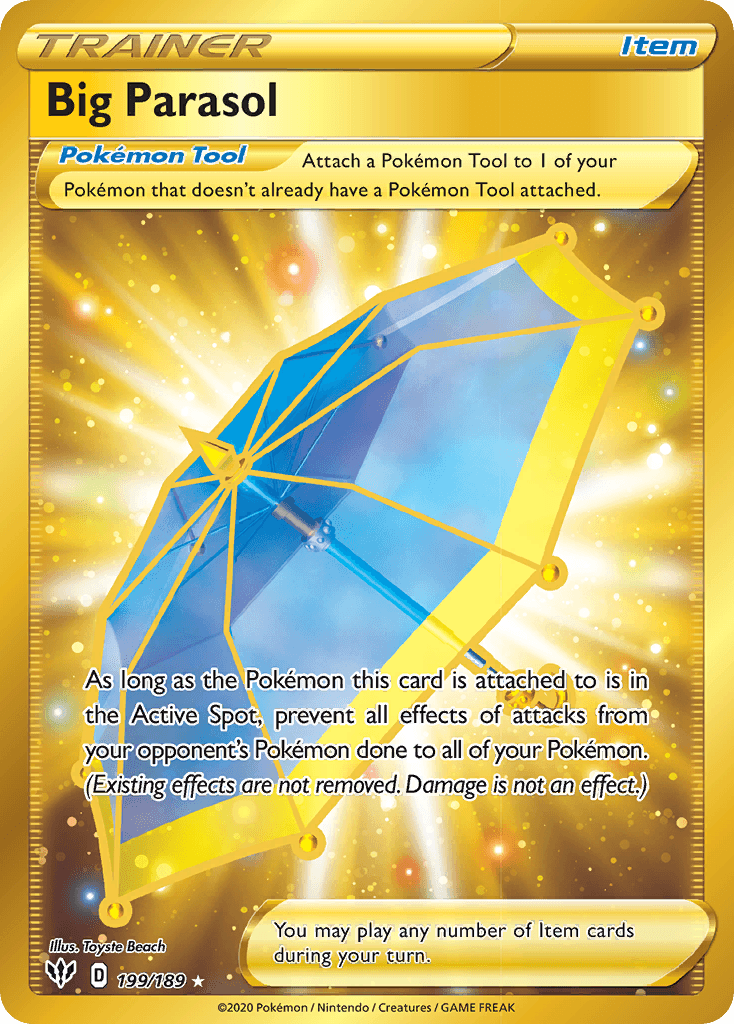 Big Parasol (199/189) [Sword & Shield: Darkness Ablaze] - POKÉ JEUX