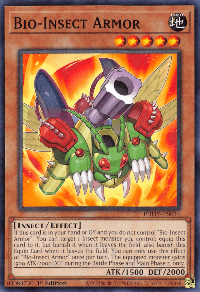 Bio-Insect Armor [PHHY-EN014] Common - POKÉ JEUX