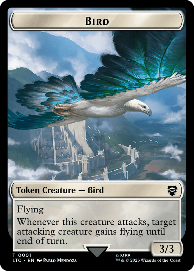 Bird // Food Token [The Lord of the Rings: Tales of Middle-Earth Commander Tokens] - POKÉ JEUX