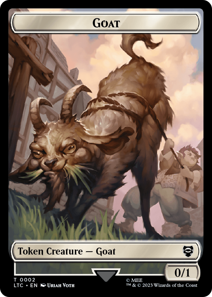 Bird // Goat Token [The Lord of the Rings: Tales of Middle-Earth Commander Tokens] - POKÉ JEUX