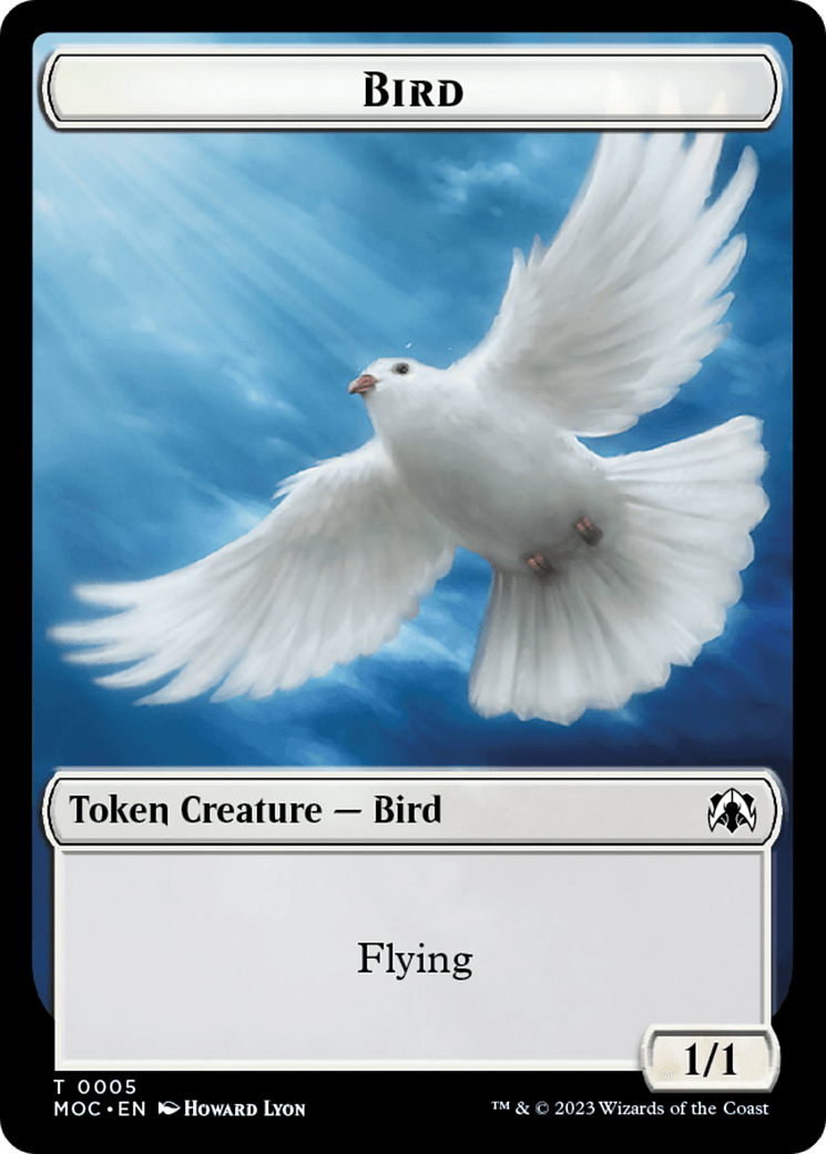 Bird // Kobolds of Kher Keep Double-Sided Token [March of the Machine Commander Tokens] - POKÉ JEUX