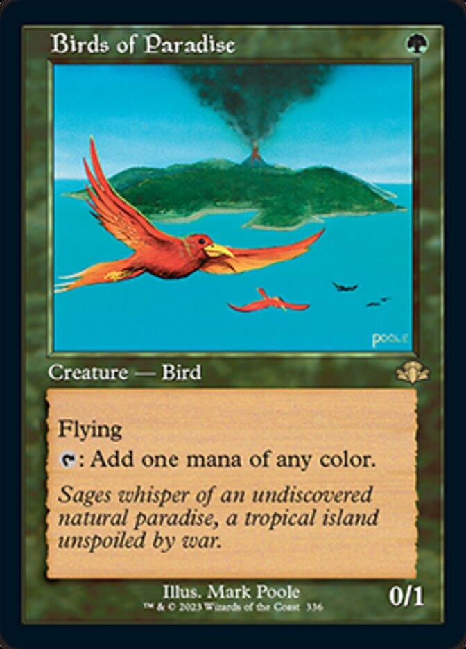 Birds of Paradise (Retro) [Dominaria Remastered] - POKÉ JEUX