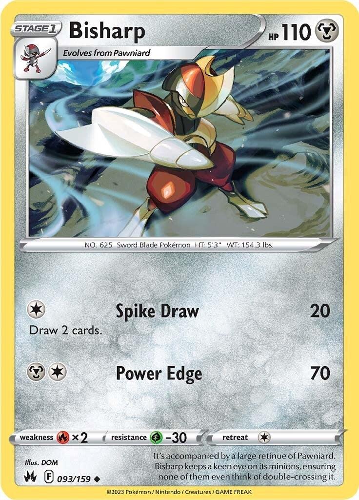 Bisharp (093/159) [Sword & Shield: Crown Zenith] - POKÉ JEUX