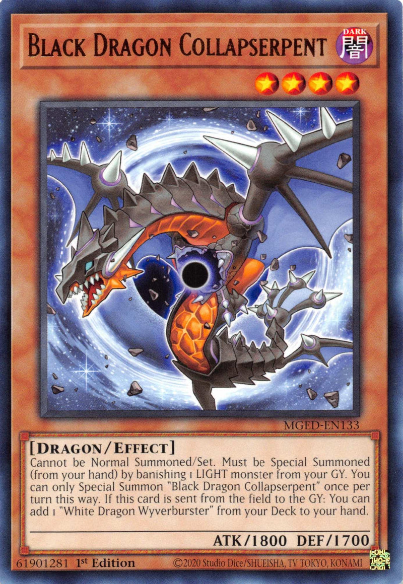 Black Dragon Collapserpent [MGED-EN133] Rare - POKÉ JEUX