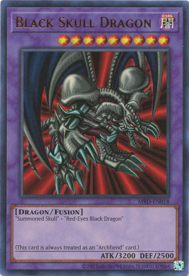 Black Skull Dragon (25th Anniversary) [MRD-EN018] Ultra Rare - POKÉ JEUX