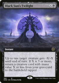 Black Sun's Twilight (Extended Art) [Phyrexia: All Will Be One] - POKÉ JEUX