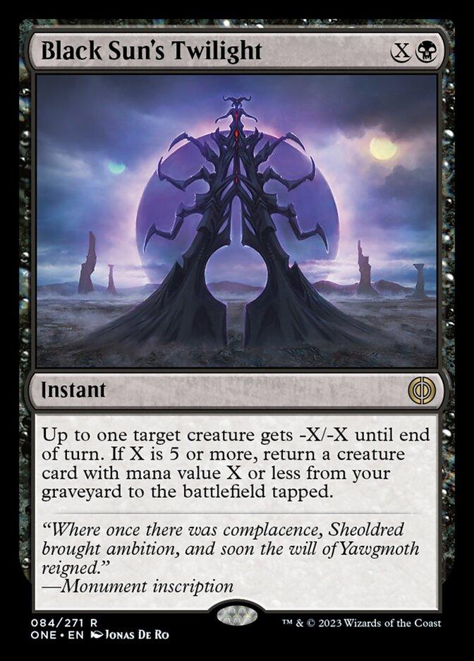 Black Sun's Twilight [Phyrexia: All Will Be One] - POKÉ JEUX