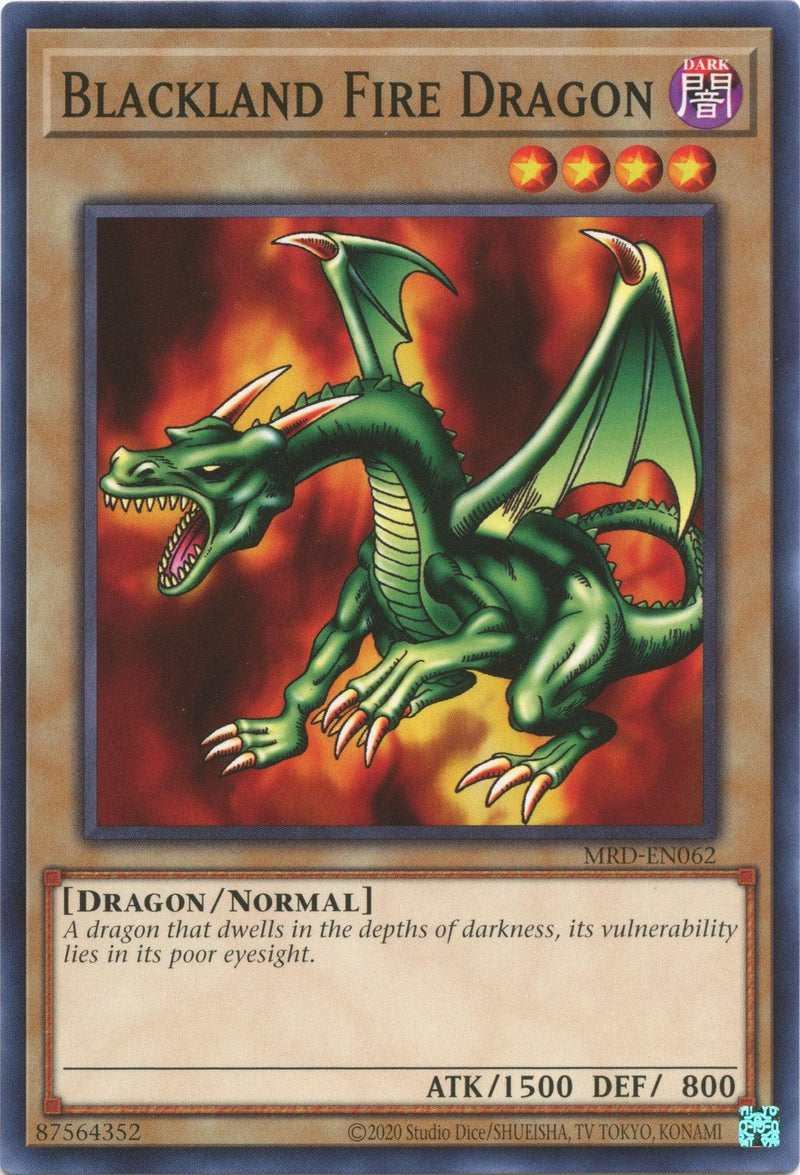 Blackland Fire Dragon (25th Anniversary) [MRD-EN062] Common - POKÉ JEUX