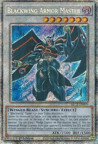 Blackwing Armor Master [BLCR-EN099] Starlight Rare - POKÉ JEUX